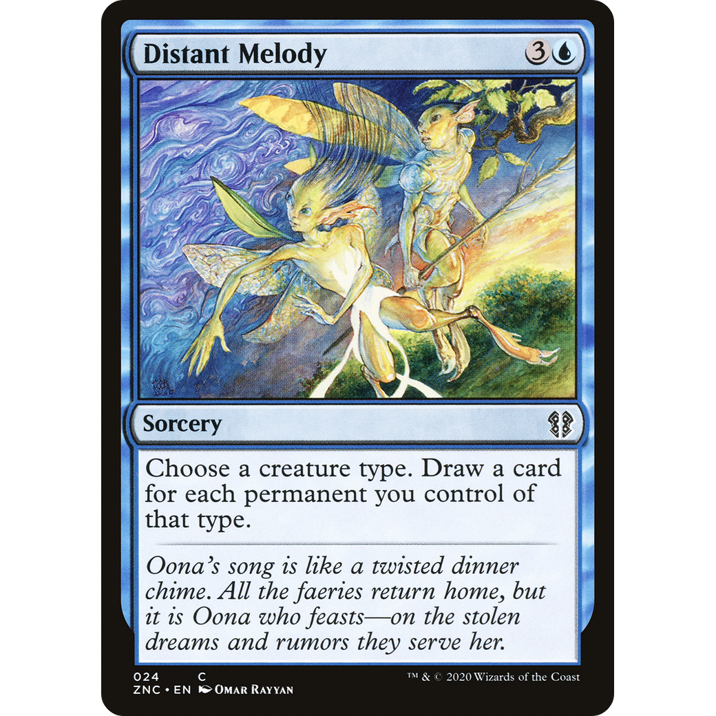 Distant Melody (ZNC-024) - Zendikar Rising Commander