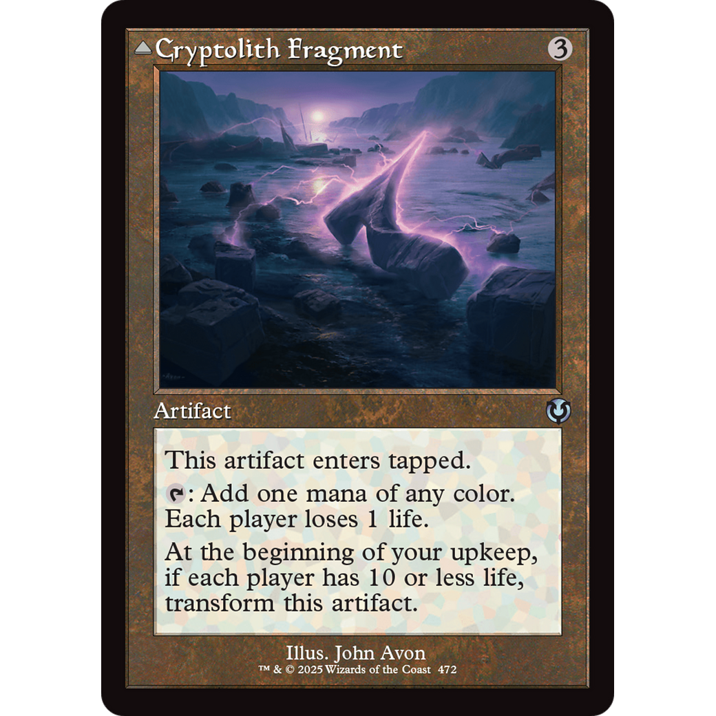 Cryptolith Fragment // Aurora of Emrakul (INR-472) - Innistrad Remastered Foil
