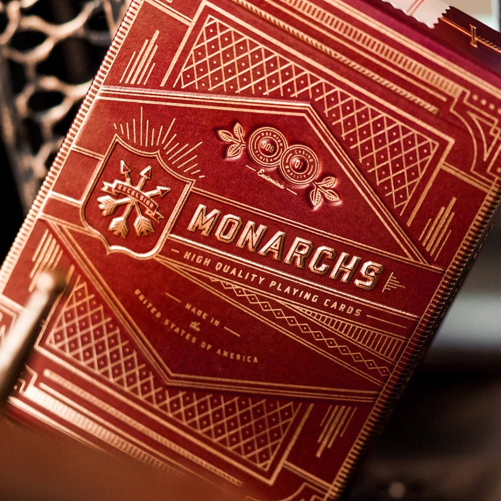 Red Monarch Playing Cards