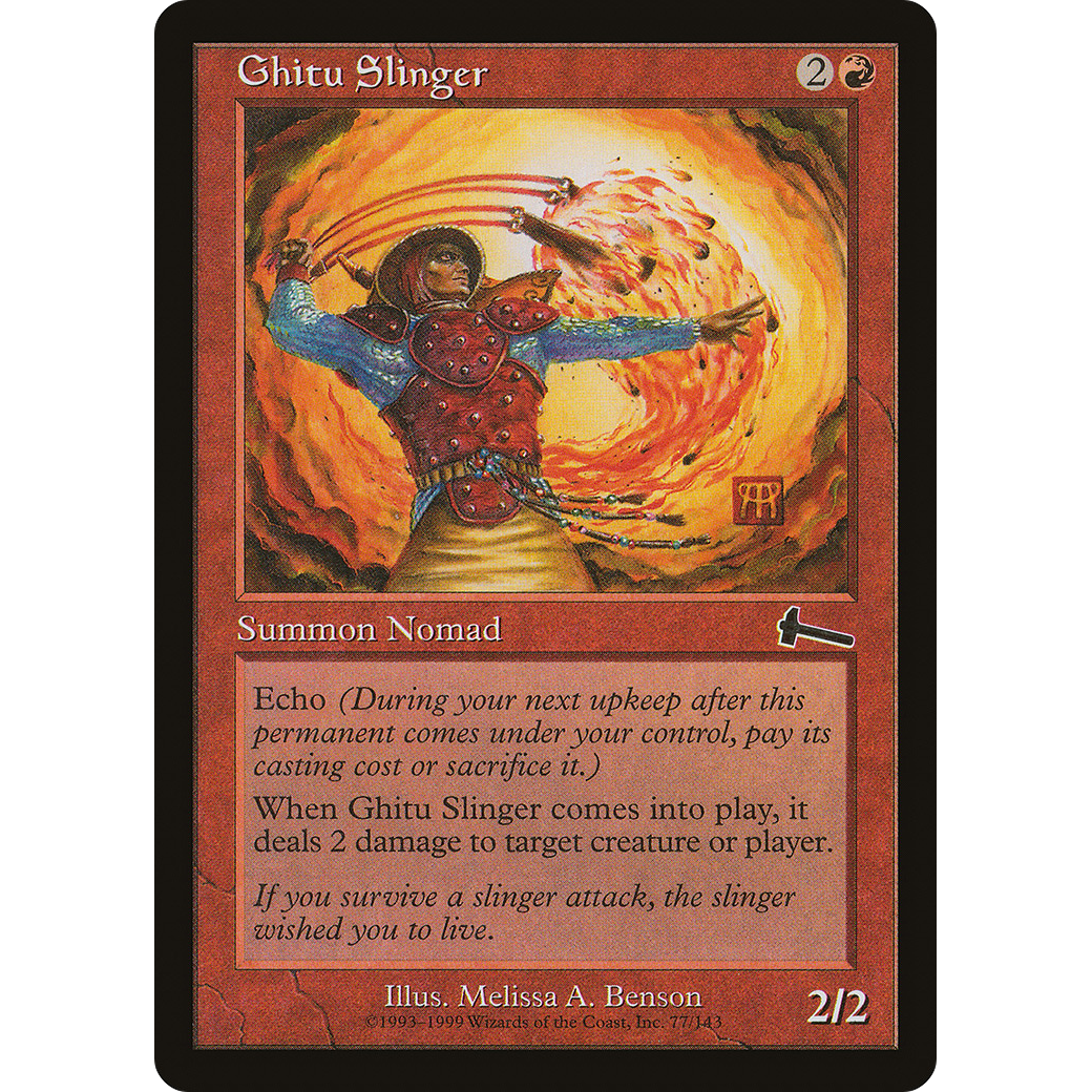 Ghitu Slinger (ULG-077) - Urza's Legacy