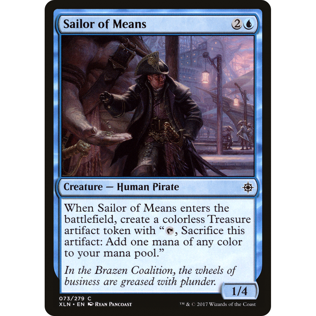 Sailor of Means (XLN-073) - Ixalan Foil