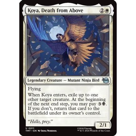 Koya, Death from Above (TMT-011) - Teenage Mutant Ninja Turtles