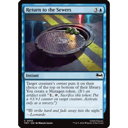 Return to the Sewers (TMT-052) - Teenage Mutant Ninja Turtles Foil