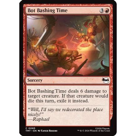 Bot Bashing Time (TMT-085) - Teenage Mutant Ninja Turtles Foil
