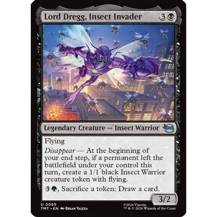 Lord Dregg, Insect Invader (TMT-065) - Teenage Mutant Ninja Turtles
