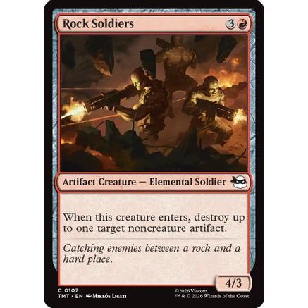 Rock Soldiers (TMT-107) - Teenage Mutant Ninja Turtles