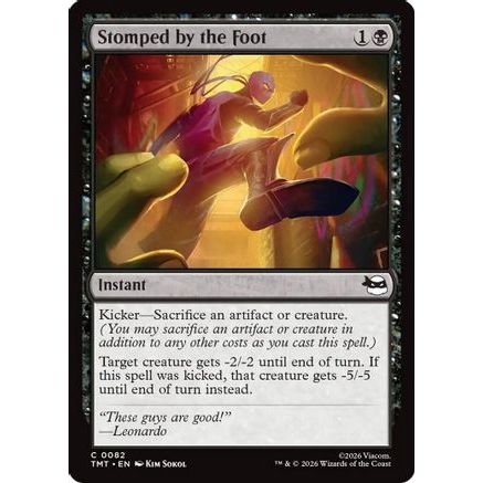 Stomped by the Foot (TMT-082) - Teenage Mutant Ninja Turtles Foil