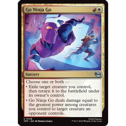 Go Ninja Go (TMT-149) - Teenage Mutant Ninja Turtles