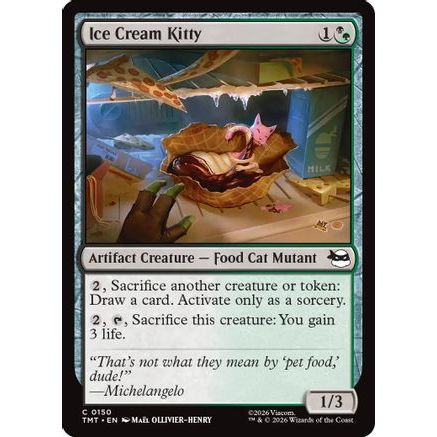 Ice Cream Kitty (TMT-150) - Teenage Mutant Ninja Turtles