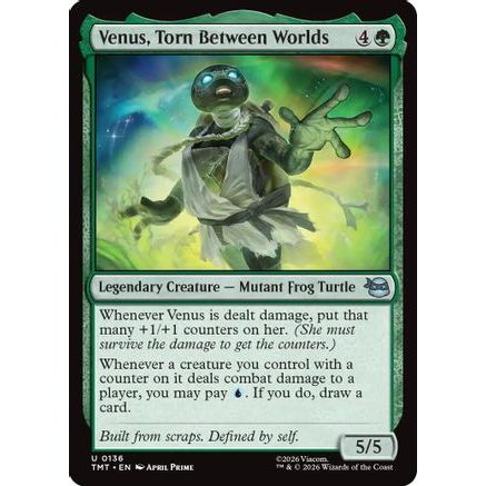 Venus, Torn Between Worlds (TMT-136) - Teenage Mutant Ninja Turtles Foil