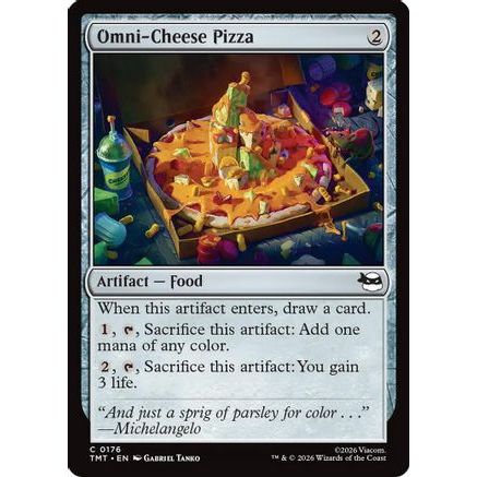 Omni-Cheese Pizza (TMT-176) - Teenage Mutant Ninja Turtles