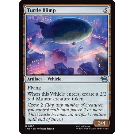 Turtle Blimp (TMT-180) - Teenage Mutant Ninja Turtles