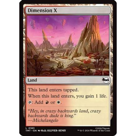 Dimension X (TMT-183) - Teenage Mutant Ninja Turtles