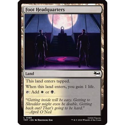 Foot Headquarters (TMT-185) - Teenage Mutant Ninja Turtles