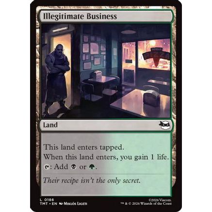Illegitimate Business (TMT-186) - Teenage Mutant Ninja Turtles Foil