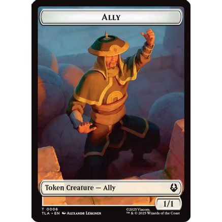 Ally (0006) // Bear Double-Sided Tokens (TLA-6 // 12) - Avatar: The Last Airbender