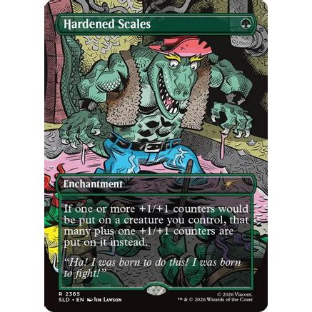 Hardened Scales (SLD-2365) - Secret Lair Drop Series Foil