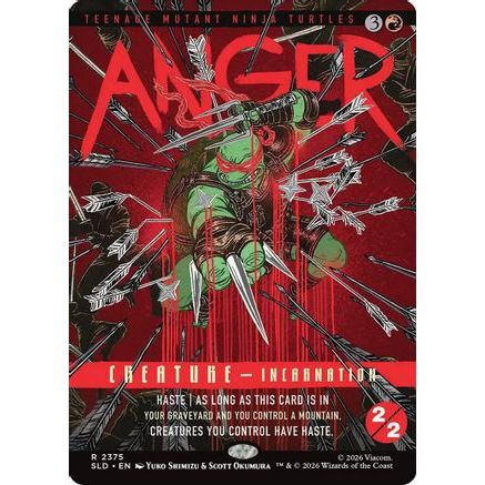 Anger (2375) (SLD-2375) - Secret Lair Drop Series Foil