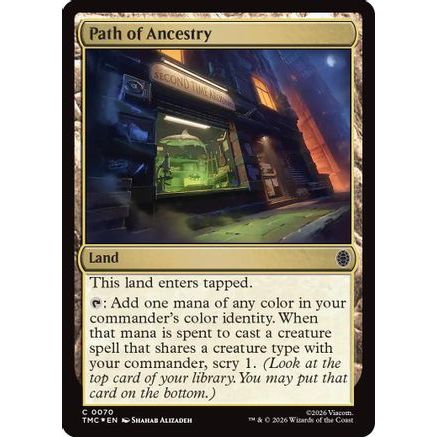Path of Ancestry (Surge Foil) (TMC-070) - Commander: Teenage Mutant Ninja Turtles Foil