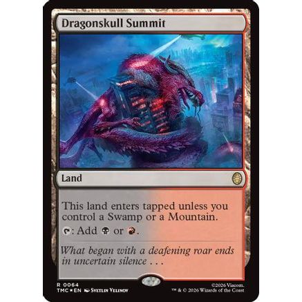 Dragonskull Summit (Surge Foil) (TMC-064) - Commander: Teenage Mutant Ninja Turtles Foil