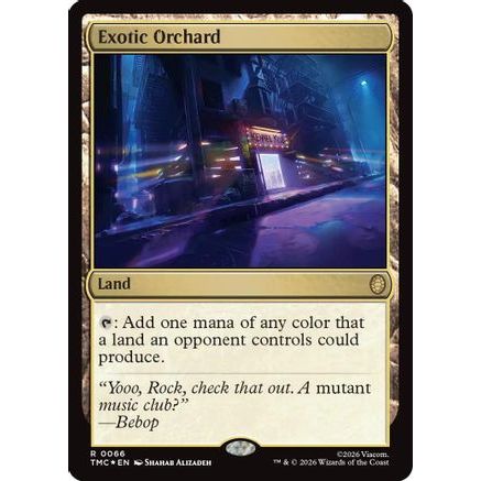 Exotic Orchard (Surge Foil) (TMC-066) - Commander: Teenage Mutant Ninja Turtles Foil