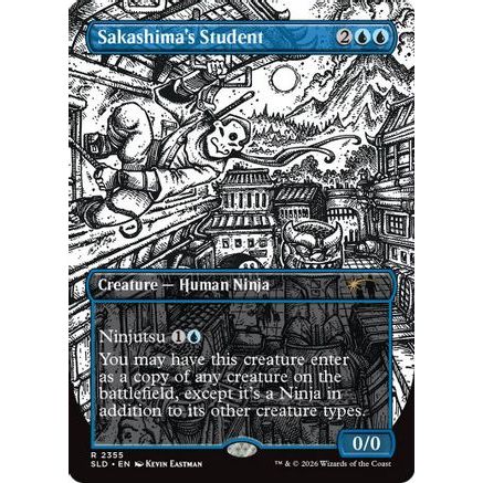 Sakashima's Student (2355) (SLD-2355) - Secret Lair Drop Series Foil