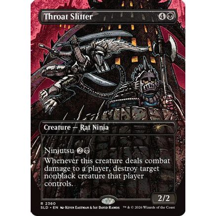 Throat Slitter (2360) (SLD-2360) - Secret Lair Drop Series Foil