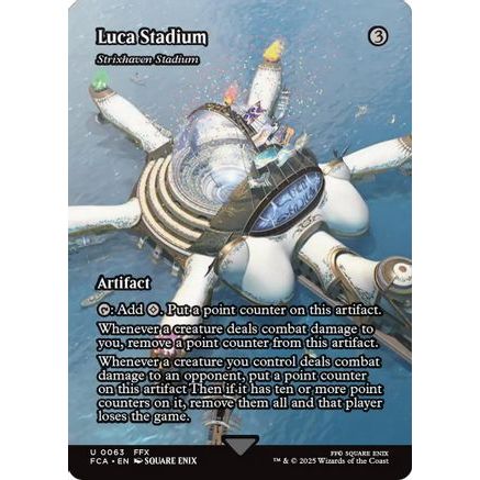 Luca Stadium - Strixhaven Stadium (Showcase) (FCA-063) - FINAL FANTASY: Through the Ages Foil