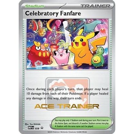 Celebratory Fanfare (Ace Trainer) 28 - ME Mega Evolution Promo