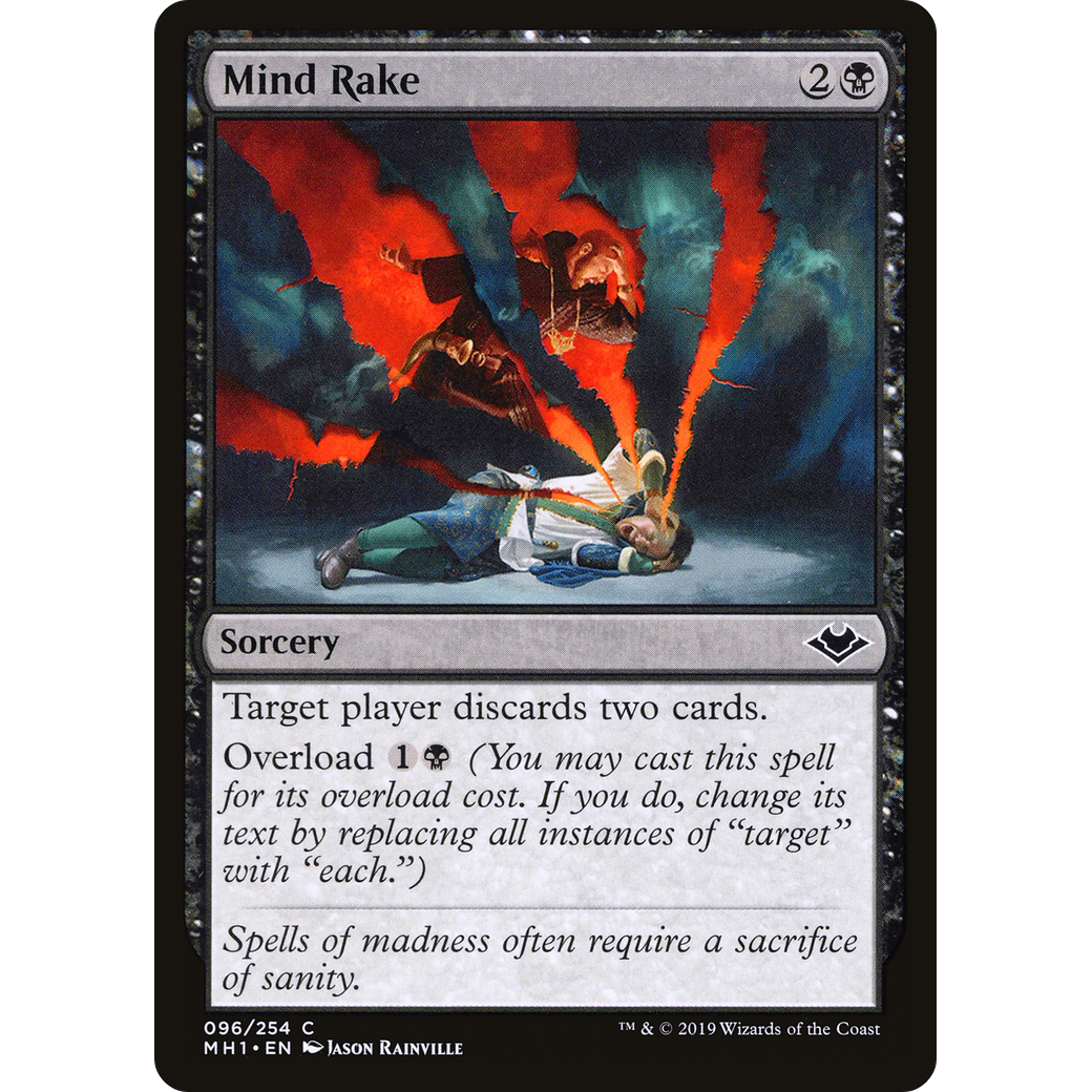 Mind Rake (MH1-096) - Modern Horizons Foil