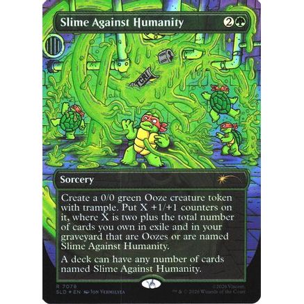 Slime Against Humanity (7078) (SLD-7078) - Secret Lair Drop Series Foil