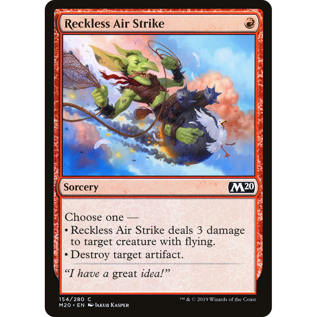 Reckless Air Strike (M20-154) - Core Set 2020