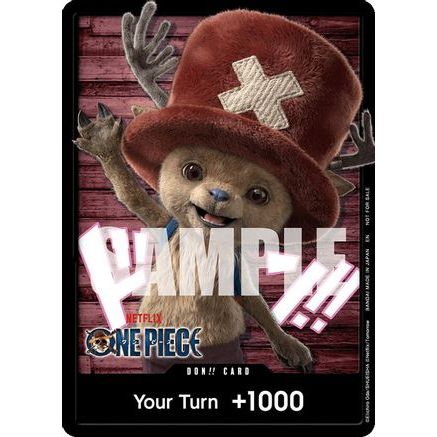 DON!! Card (Netflix Tony Tony.Chopper) - One Piece Promotion Cards
