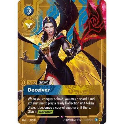 LeBlanc - Deceiver (199/219) - Unleashed Foil
