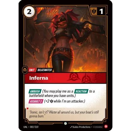 Inferna (002/219) - Unleashed Foil