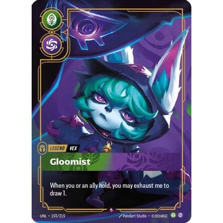 Vex - Gloomist (193/219) - Unleashed Foil