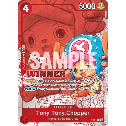 Tony Tony.Chopper (Winner Pack 2026 Vol. 2) (P-101) - One Piece Promotion Cards Foil