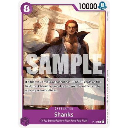 Shanks (Tournament Pack 2026 Vol. 2) (P-104) - One Piece Promotion Cards