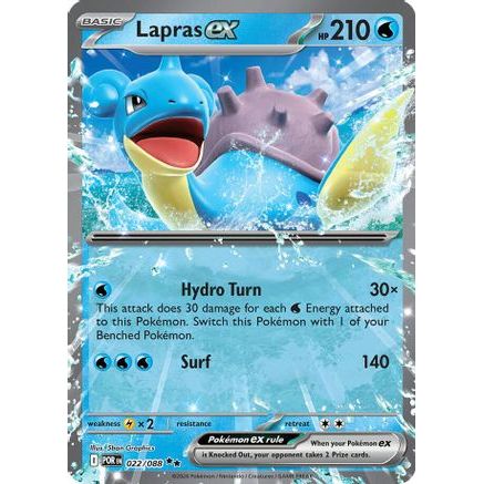 Lapras ex 22 - ME03 Perfect Order Holofoil