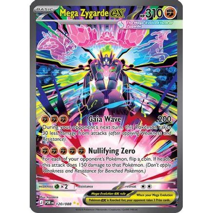 Mega Zygarde ex - 120/088 120 - ME03 Perfect Order Holofoil