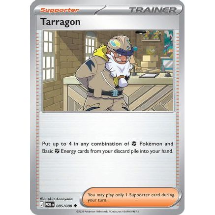 Tarragon - 085/088 85 - ME03 Perfect Order Reverse Holofoil