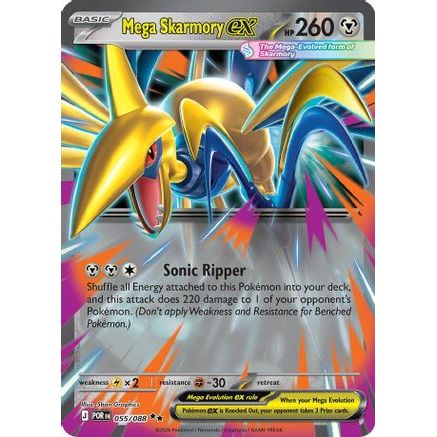 Mega Skarmory ex - 055/088 55 - ME03 Perfect Order Holofoil