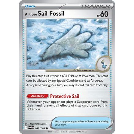 Antique Sail Fossil 69 - ME03 Perfect Order