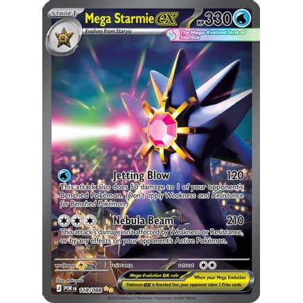 Mega Starmie ex - 118/088 118 - ME03 Perfect Order Holofoil