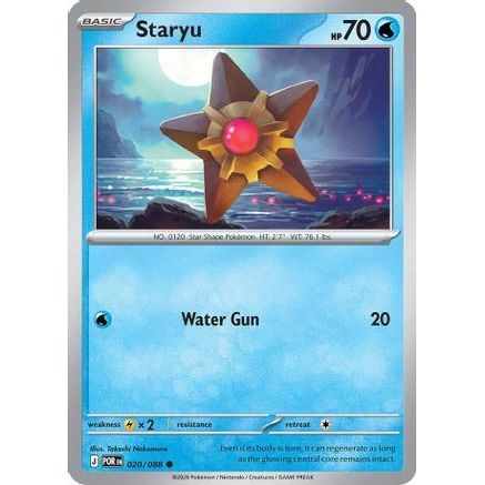 Staryu 20 - ME03 Perfect Order Reverse Holofoil