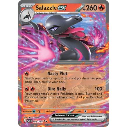 Salazzle ex - 016/088 16 - ME03 Perfect Order Holofoil