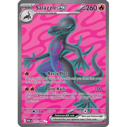 Salazzle ex - 101/088 101 - ME03 Perfect Order Holofoil