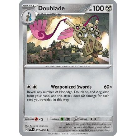 Doublade - 057/088 57 - ME03 Perfect Order Reverse Holofoil