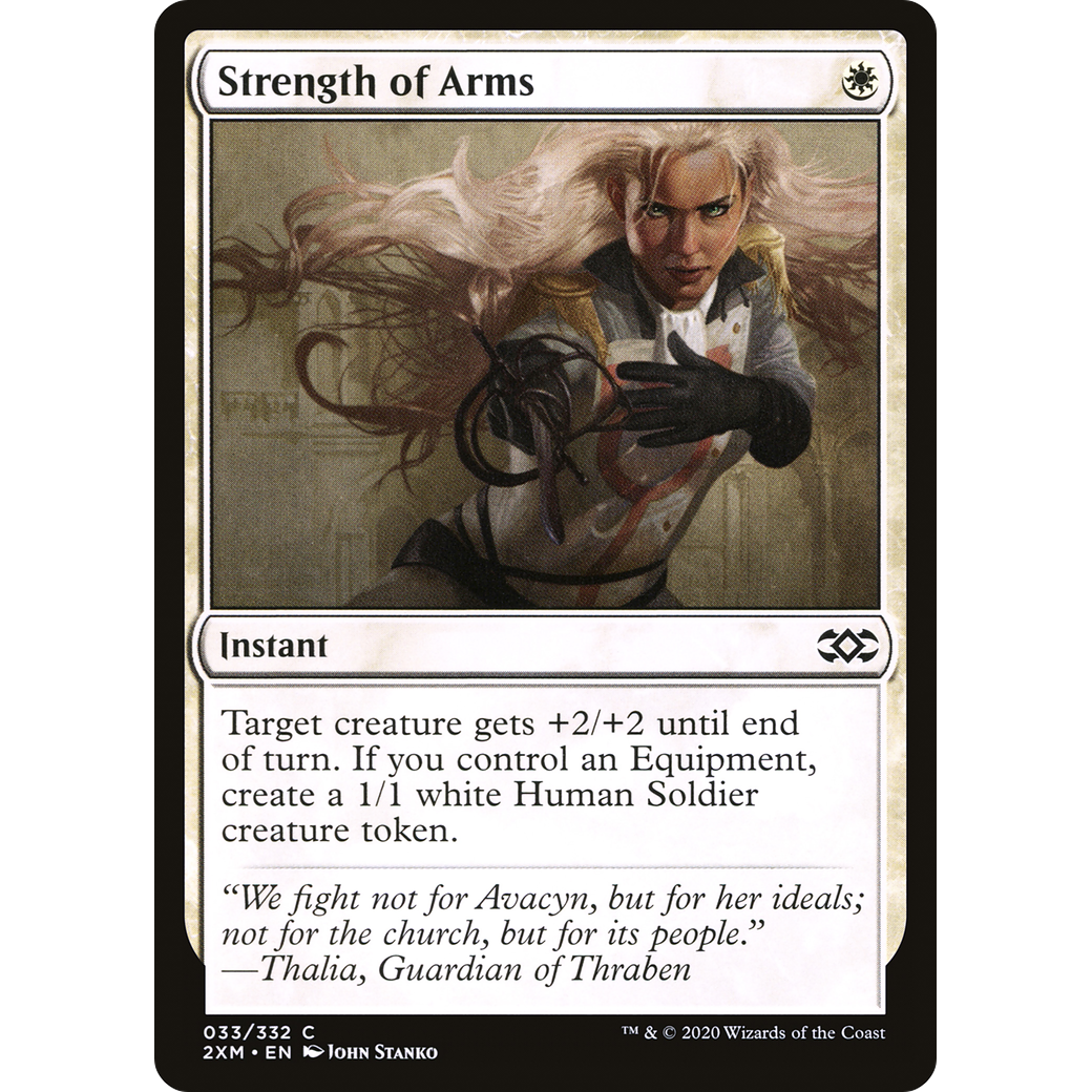 Strength of Arms (2XM-033) - Double Masters Foil