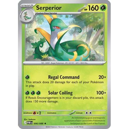 Serperior 6 - ME03 Perfect Order Holofoil